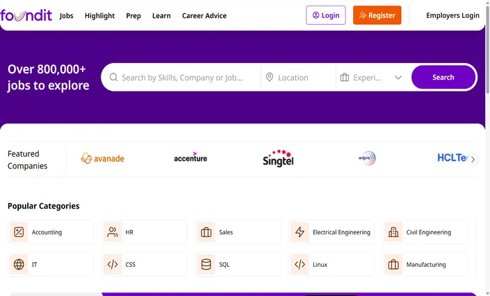 Foundit Singapore