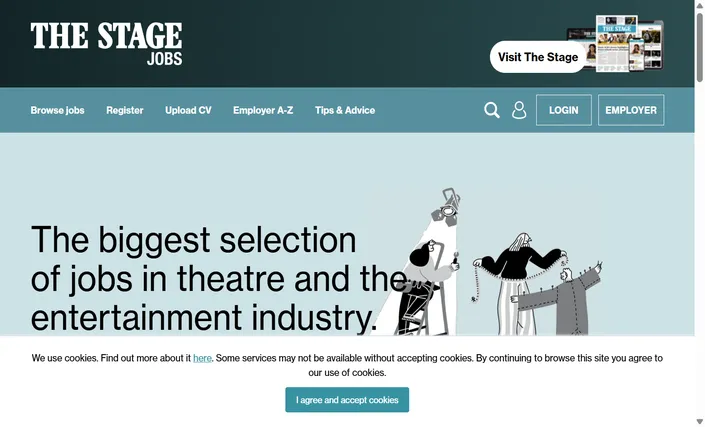 A backstage stagehand