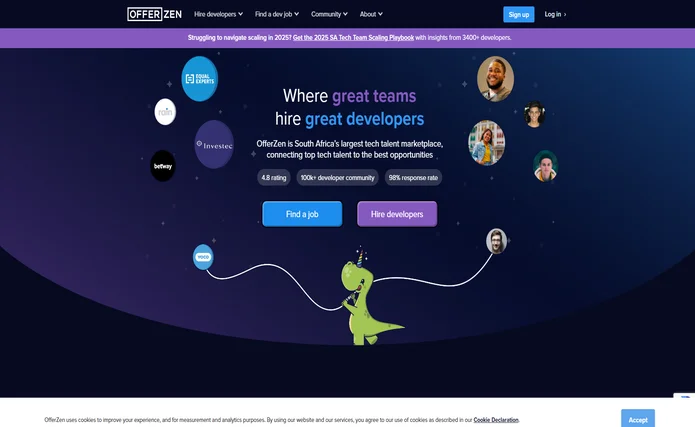 A team of developers