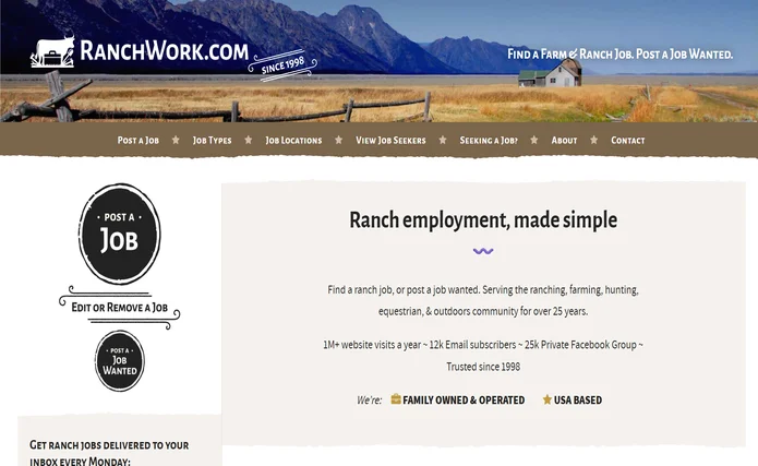 A ranch worker