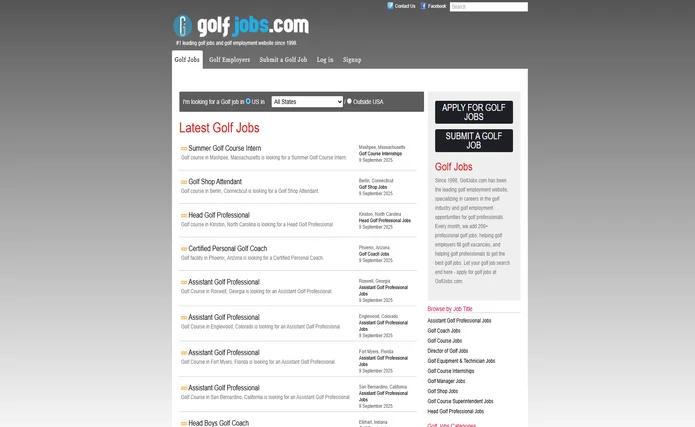 A golf course
