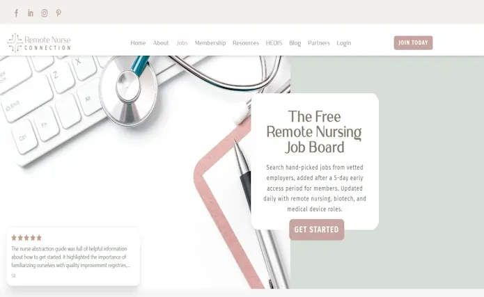 Remote nurse connects with