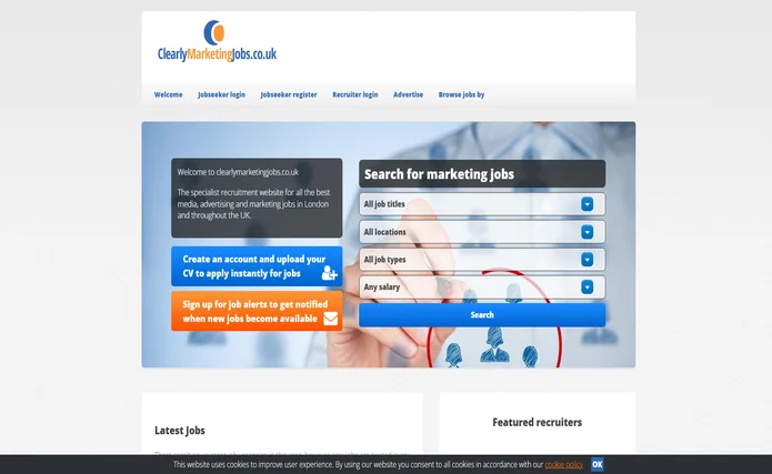 Clearly Marketing Jobs logo